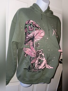Mushroom Fairy Melanie Martinez Hoodie Size Medium